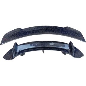 Compatible for Porsche Carrera 911 992 2019 2020 2021 2022 New Sport Design Carbon Fiber FRP Auto Wing Spoiler Rear Trunk Lip Spoilers(Forged Carbon)