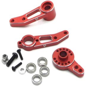 Aluminum Steering Arm Set Red MST RMX 2.5