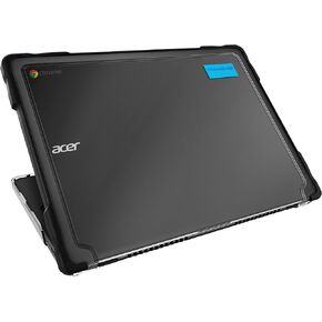 Gumdrop SlimTech Laptop Case Fits Acer Chromebook 712 (C871). Designed for K-12 Students, Teachers and Classrooms – Drop Tested, Rugged, Shockproof Bumpers for Reliable Device Protection – Black