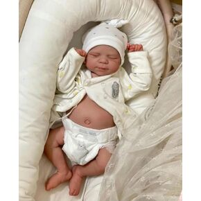 Zero Pam Reborn Baby Dolls-18 in Realistic Baby Doll, Full Body Vinyl Anatomically Correct Boy, Real Life Baby Doll That Look Real
