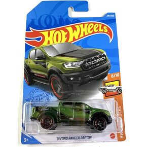 Hot Wheels 2021, '19 Ford Ranger Raptor Green, HW Hot Trucks 8/10, 236/250