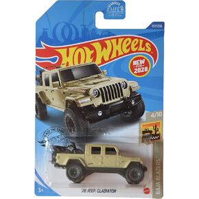 Hot Wheels '20 Jeeps Gladiator, [Tan] 157/250 Baja Blazers 4/10