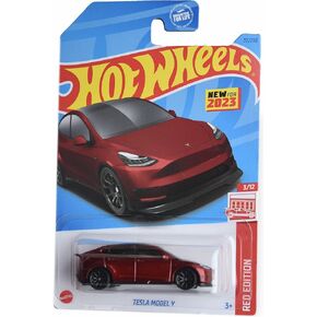 Hot Wheels Tesla Model Y, Red Edition 3/12