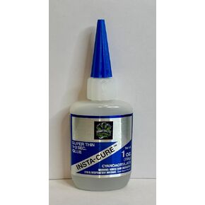 Bob Smith Insta-Cure Super Thin Cyanoacrylate Glue, Professional Grade 1oz Bottle. BSI, Hobby Bolts, CA, Made in The USA!