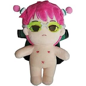 8" Saiki Plush Stuffed Toy Cute Kawaii plushie Doll Clothes Removable Cosplay Gifts Limited