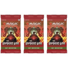 3 Packs MTG Set Booster Pack Lot MTG The Brothers War