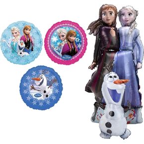 Anagram Frozen Elsa Anna and Olaf Airwalkers Birthday Party Supplies Balloon Decorations, BQ_4230