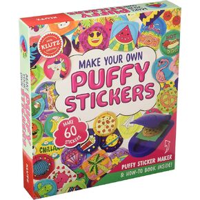 Klutz Make Your Own Puffy Stickers, Multicolor