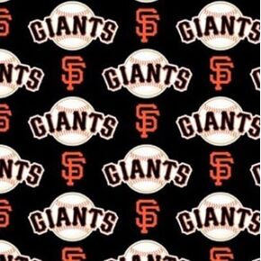 Major League Baseball San Francisco Giants - 100% Cotton, 60" Wide by The Yard