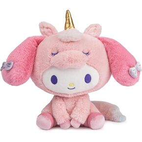 GUND Sanrio My Melody Unicorn Plush Toy, Premium Stuffed Animal for Ages 1 and Up, Pink, 9.5"
