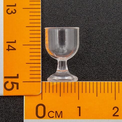Odoria 1/12 Miniature Empty Wine Glasses Dollhouse Decoration Accessories, 12Pcs in Kuwait