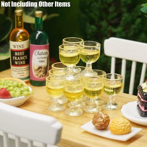 Odoria 1/12 Miniature Freef Wine Classes Dollhouse Accessories ، 12pcs in Saudi Arabia