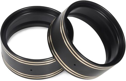 1.9 Inch Brass Internal Beadlock Ring Clamp Ring 104g/pc Heavy Wheel Counterweight Fits 1.9" Wheel Rim for 1/10 TRX4 TRX6 Axial SCX10 Pro 90046 Capra Redcat GEN7 GEN8 VS4-10 RC Crawler Car (Black) in Kuwait