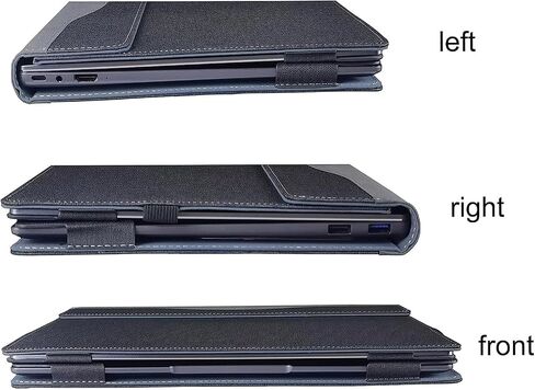 Laptop Case Cover for HP EliteBook 640 G11 14 ''Laptop [not Compatible with Any Other Model] ，2 in 1 PU Leather Inside Pocket Cover (Dark Gray) in Saudi Arabia