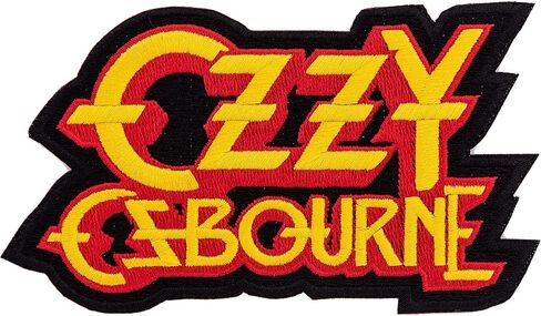 تصحيح الصبار الصحراوي Ozzy Osbourne - الحديد المطرز على/خياطة على التزيين للسترة والسترات ، حقائب الظهر ، الحقائب ، القبعات والمعدات التكتيكية - (التصميم 1) (5 بوصات) in Kuwait