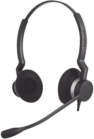 Jabra 2309-820-105 BIZ 2325 QD DUO Wired Professional Headset 2309-820-105 (Renewed) in Saudi Arabia