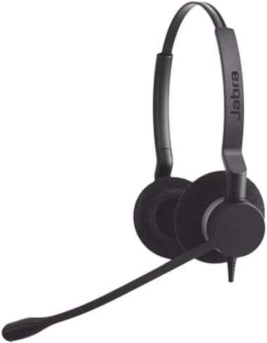 Jabra 2309-820-105 BIZ 2325 QD DUO Wired Professional Headset 2309-820-105 (Renewed) in Saudi Arabia