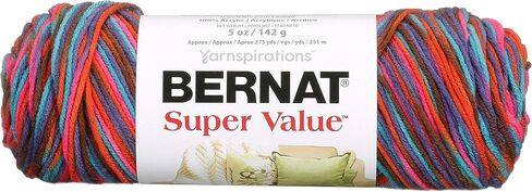 Bernat Super Value Yarn ، 1 - Pack ، Twinkle Ombre in Saudi Arabia