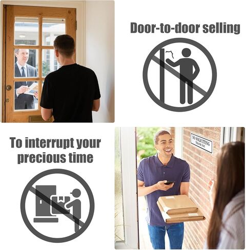 لا توجد علامة طلب للمنزل التي تبقي المحامين بعيدًا ، شريط قوي للغاية لجميع الأسطح ، 8.3 × 2.4 بوصة ، إصدار 2025 ، مثالي للأبواب الأمامية المنزلية ، النوافذ ، الجدران ، الفناء in Kuwait