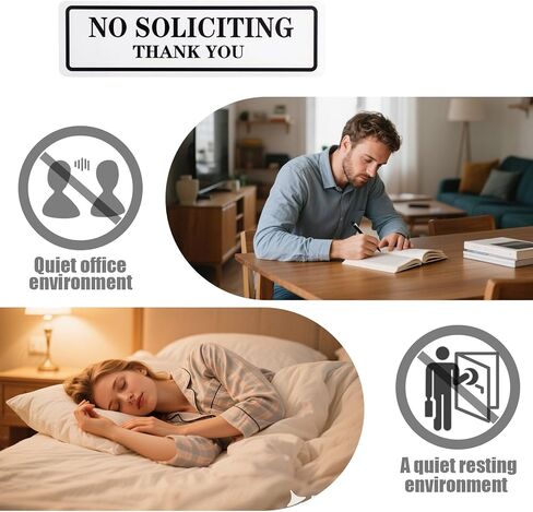 لا توجد علامة طلب للمنزل التي تبقي المحامين بعيدًا ، شريط قوي للغاية لجميع الأسطح ، 8.3 × 2.4 بوصة ، إصدار 2025 ، مثالي للأبواب الأمامية المنزلية ، النوافذ ، الجدران ، الفناء in Kuwait