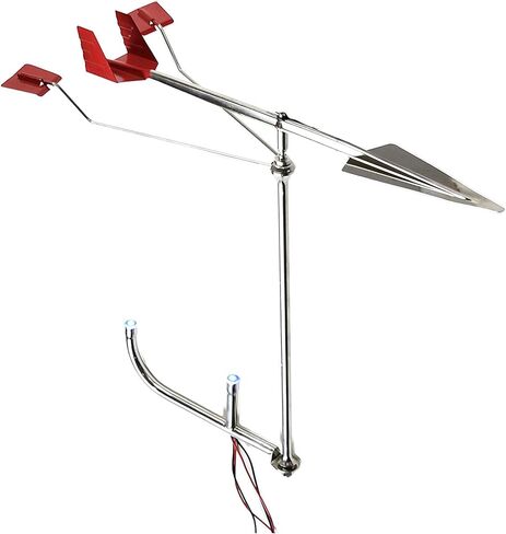MARINE CITY 316 Grade Stainless Steel Sailboat Masthead Wind Direction Indicator Marine Hardware Accessories 14-1/2 Inches for Boats – Yachts – Kayaks – Marines (Pack of 1) in Kuwait