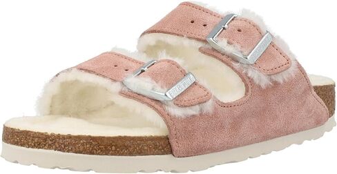 Birkenstock Arizona Sandal - Women's Stone Birkibuc, 41.0 in Saudi Arabia