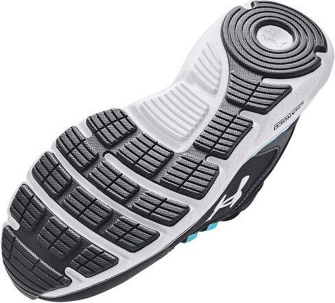 Under Armour Men's Charged Assert 9, (009) Black/Blue Surf/White, 8, US in Saudi Arabia
