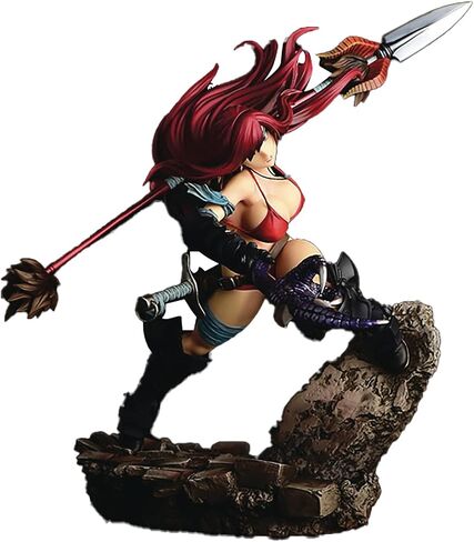 Fairy Tail: Erza Scarlet (The Knight Black Armor Ver.) 1:6 Scale PVC Figure, Multicolor in Saudi Arabia