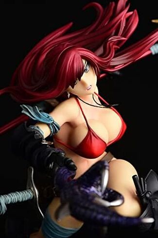 Fairy Tail: Erza Scarlet (The Knight Black Armor Ver.) 1:6 Scale PVC Figure, Multicolor in Saudi Arabia