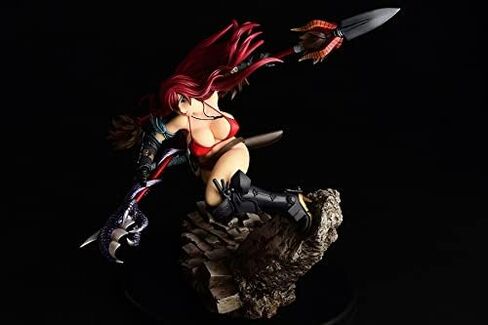 Fairy Tail: Erza Scarlet (The Knight Black Armor Ver.) 1:6 Scale PVC Figure, Multicolor in Saudi Arabia