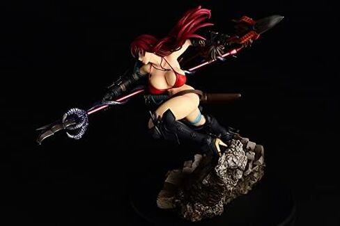 Fairy Tail: Erza Scarlet (The Knight Black Armor Ver.) 1:6 Scale PVC Figure, Multicolor in Saudi Arabia