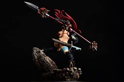 Fairy Tail: Erza Scarlet (The Knight Black Armor Ver.) 1:6 Scale PVC Figure, Multicolor in Saudi Arabia