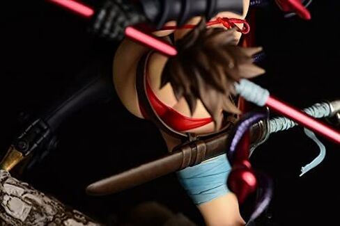Fairy Tail: Erza Scarlet (The Knight Black Armor Ver.) 1:6 Scale PVC Figure, Multicolor in Saudi Arabia