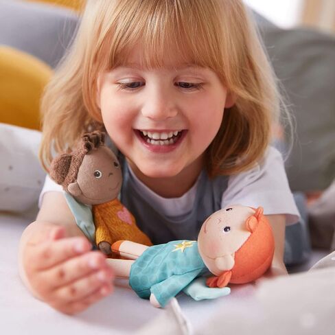 HABA Guardian Angel Mini Doll Mara - Soft Plush Baby Doll Toy for Toddlers 1+, Ideal Gift for 2 Year Old Girls & Up in Saudi Arabia