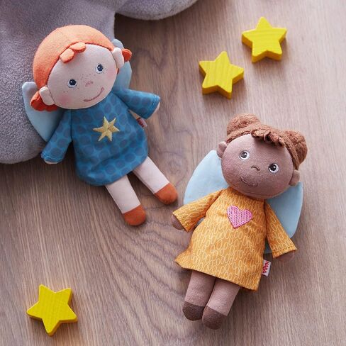 HABA Guardian Angel Mini Doll Mara - Soft Plush Baby Doll Toy for Toddlers 1+, Ideal Gift for 2 Year Old Girls & Up in Saudi Arabia