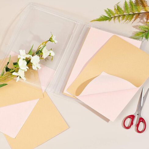 Benecreat 20pcs مخملية لاصق الخلفية الخلفية المجوهرات مربع علبة النسيج 8.3 "× 11.8" ، متينة ومقاومة للماء لفن مهرجان الهالوين وصنع الحرف in Saudi Arabia