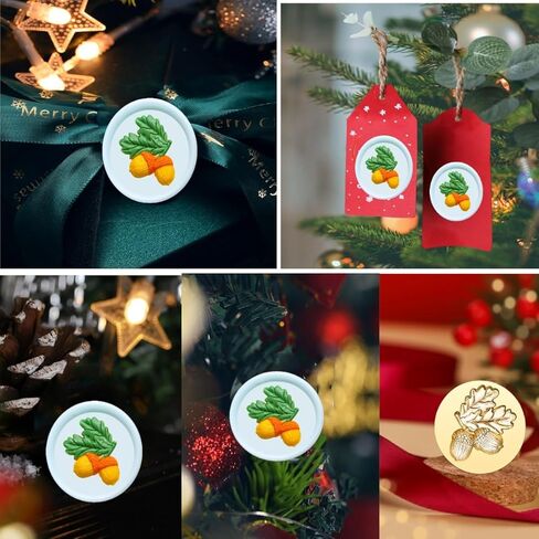 طقم ختم الختم الشمع عيد الميلاد ، Atopbb Santa Claus Northpole Seal Seal Seal Kit مع صندوق هدايا عيد الميلاد ، مجموعة ختم الشمع مع 2 زجاجة شمع ، ملعقة الشمع ، قلم ختم الشمع (1A) in Kuwait
