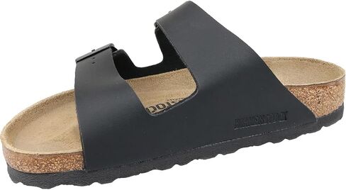 Birkenstock Unisex Arizona Birko-Flo Black Sandals - 43 EU in Kuwait
