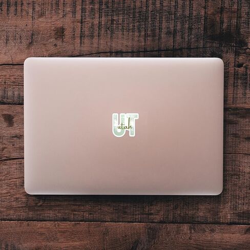 Utah State Travel Sticker, Multiple Colors, UT State Code, Vinyl Laptop Water Bottle Planner Journal Places I've Been, Luggage Decal (Green) in Saudi Arabia