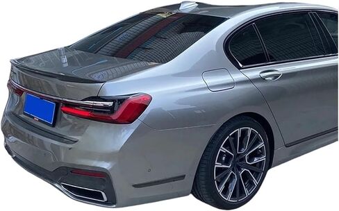 Compatible for BMW 7 Series G11/G12 P Carbon Fiber Rear Spoiler Trunk Wing 2015-2023 Carbon Fiber FRP Primer Forged Carbon(FRP Primer) in Saudi Arabia