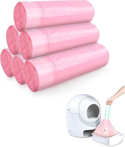 40 Count Cat Litter Box Liners for ANWA Automatic Cat Litter Box, Heavy-Duty, Extra Thick in Saudi Arabia