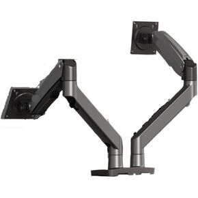 Dual-Screen Monitor Stand Computer Display Desktop Telescopic Rotating Bracket Base 27 32-inch G75