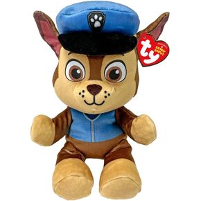 Ty - Paw Patrol Collection, Chase, All The Heroes of The Puppy Squad in Floppy Version, Soft Plush to Collect, Gift Idea for Young and Old - 20 cm - T44014
