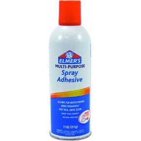Elmer's Multi-Purpose Spray Adhesive, 11 Oz, Dries Clear