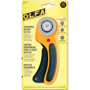 Olfa Deluxe Rotary Cutter-45mm 1 pcs sku# 643861MA