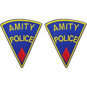 Cute-Patch Amity Police Embroidered Iron on and sew on Patch Horror Movie Costumes
