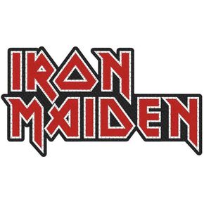 Razamataz Iron Maiden Logo Cut-Out Patch Approx. 6 x 10 cm, Multicoloured