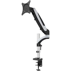 Monitor Stand Arm Standing Office Hover 8kg Desktop Lifting Heightening Bracket Desk Clamp GM112C(Black)