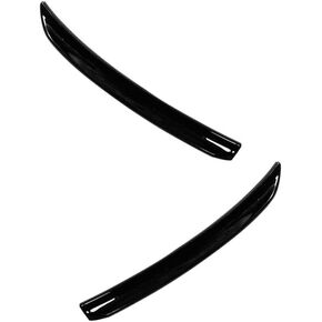 Rear Wing Trim Spoiler Lip Fins F56 F55 /Jcw - Black ABS Come with The Stockers on The Back for Mini for Cooper 2014-2021 2pc Roof-Type 51192339041 JDM-034B