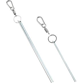 Half Moon Elevator Door Keys Set, Large and Small Elevator Key Fits for Westinghouse, Schindler, Otis and Symmetry Elevator Door, Elevator Keys, Flat Bar Elevator Key, Elevator Drop Key, Half Moon Key